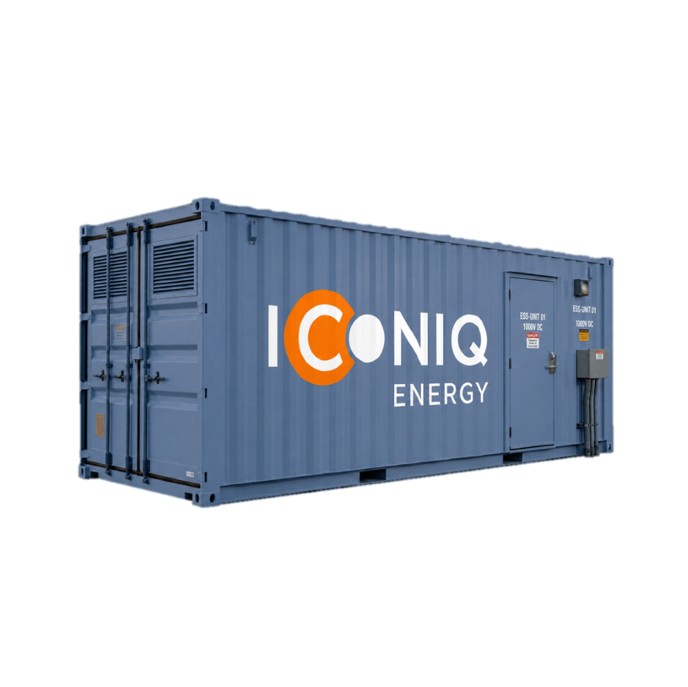 BESS & Hybrid Inverters — Utility BESS Product Range by Iconiq Energy